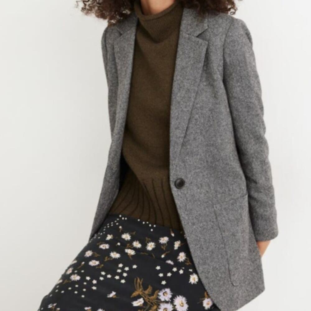 Madewell Larsen Blazer Herringbone - Picture 11 of 11